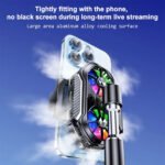 ⁦Refroidisseur de téléphone portable à double ventilateur FS06 - مبرد هواتف⁩ - الصورة ⁦6⁩