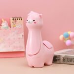 ⁦Lampe Veilleuse Lama Mignonne LED avec Porte-stylo - مصباح على شكل لاما لمكتب الأطفال⁩ - الصورة ⁦4⁩