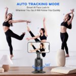 ⁦Stabilisateur de Bureau Intelligent 360° avec Suivi Automatique du Visage Pour Vlogging⁩ - الصورة ⁦3⁩