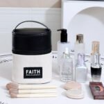 ⁦Trousse de maquillage 2en1 compacte avec plusieurs compartiments⁩ - الصورة ⁦5⁩