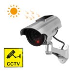 ⁦Fausse Caméras de Vidéosurveillance à énergie Solaire avec Clignotant Rouge LED⁩ - الصورة ⁦2⁩