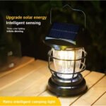 ⁦Lanterne de camping rechargeable, lampe de camping portable, 2 panneaux solaires⁩ - الصورة ⁦5⁩