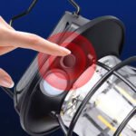 ⁦Lanterne de camping rechargeable, lampe de camping portable, 2 panneaux solaires⁩ - الصورة ⁦7⁩