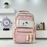 ⁦Sacs à dos d'école Style Décontracté Milkshake Rose - حقيبة ظهر مدرسية وردي⁩ - الصورة ⁦2⁩