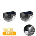 ⁦Pack 2 Lampes solaires pour clôture imperméable IP65 - مصابيح الإنارة الخارجية⁩ - الصورة ⁦6⁩
