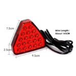 ⁦Feu arrière de voiture Style F1, de freinage et de recul, antibrouillard, troisième arrêt, Flash stroboscopique⁩ - الصورة ⁦4⁩