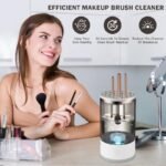⁦Machine de nettoyage de pinceaux maquillage électrique portable 3en1 - منظف ​​ومجفف فرش المكياج الأوتوماتيكي⁩ - الصورة ⁦2⁩