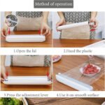 ⁦Distributeur de Film Alimentaire Étirable en Cuisine - موزع ورق في المطبخ⁩ - الصورة ⁦2⁩