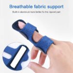 ⁦Attelle de doigt réglable avec barre en aluminium pour correction des doigts⁩ - الصورة ⁦3⁩