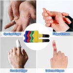 ⁦Attelle de doigt réglable avec barre en aluminium pour correction des doigts⁩ - الصورة ⁦4⁩
