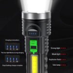 ⁦Lampe torche LED rechargeable Super lumineuse G5⁩ - الصورة ⁦7⁩