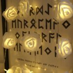 ⁦Guirlande Fleurs à 10 Pcs - 2m - Branchement direct avec secteur décoration idéale pour chambre⁩ - الصورة ⁦2⁩