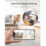 ⁦Faroro Caméra Full HD 1080P pour chien avec distributeur de friandises à distance⁩ - الصورة ⁦3⁩
