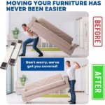 ⁦Support Mobile pour Machine à Laver et Réfrigérateur - ناقل أجهزة كهرومنزلية وأثاث الثقيل⁩ - الصورة ⁦3⁩