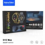 ⁦Haino Teko G12 Max Smartwatch avec 2 Bracelets et Lunettes⁩ - الصورة ⁦3⁩