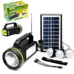 Système d’Éclairage Solaire avec Haut Parleur Bluetooth GDLITE GD-2000A - طقم إنارة بالطاقة الشمسية مع مكبر صوت بلوتوث