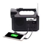 ⁦Système d’Éclairage Solaire avec Haut Parleur Bluetooth GDLITE GD8017 - طقم إنارة بالطاقة الشمسية مع مكبر صوت بلوتوث⁩ - الصورة ⁦6⁩