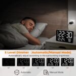⁦Réveil Numérique avec Grand Écran LED 7,2" – منبه رقمي بشاشة كبيرة⁩ - الصورة ⁦6⁩