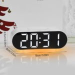 ⁦Horloge numérique LED et Chargeur Sans Fil GH9000 - ساعة منبه وشاحن لاسلكي⁩ - الصورة ⁦7⁩