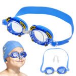 Lunettes de Natation en Forme de Crabe pour Enfants - نظارات سباحة للأطفال