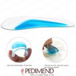 ⁦Semelle de massage en Gel pour correction des Pieds Plats - فرشة حذاء من السيليكون⁩ - الصورة ⁦3⁩