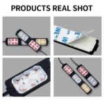 ⁦Feux stroboscopiques LED 12-24V 3 Couleur pour Véhicules 1Pcs - مصابيح إشارية ملونة⁩ - الصورة ⁦5⁩