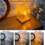 ⁦Veilleuse Rotative  à motif Lumière d’eau dynamique USB⁩ - الصورة ⁦4⁩