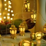 ⁦Guirlande lumineuse ampoules en forme de tour 10 pièces⁩ - الصورة ⁦3⁩