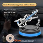 ⁦Diffuseur de parfum pour voiture aspect violon rotatif - موزع العطر في السيارة⁩ - الصورة ⁦7⁩