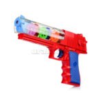 ⁦Jouet pistolet de projection avec éclairage 3D et musique⁩ - الصورة ⁦5⁩