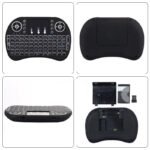 ⁦Clavier sans fil Tricolor rétroéclairé USB multimédia contrôle⁩ - الصورة ⁦9⁩