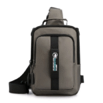 ⁦Sacoche Oxford imperméable multifonctionnel avec Sortie De charge usb pour hommes V3⁩ - الصورة ⁦5⁩