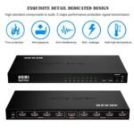 ⁦Répartiteur Vidéo HDMI 1x8 avec 8 Ports Compatible 4K – HDMI X8 موزع⁩ - الصورة ⁦3⁩