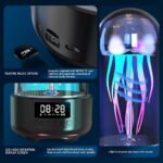 ⁦Haut-parleur Bluetooth Méduse, Aquarium avec lumière d'ambiance 7 couleurs⁩ - الصورة ⁦4⁩
