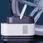 ⁦Compresseur d’Air Portable 12V 150 PSI Câble 2,8 m avec Éclairage LED - جهاز نفخ العجلات للسيارة⁩ - الصورة ⁦6⁩