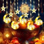 ⁦Lampe Décorative Ramadan & Eid 3m 10pcs – مصابيح رمضان والعيد⁩ - الصورة ⁦3⁩