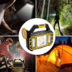 ⁦Lampe Solaire Portable Multifonctionnelle HS-8036-7⁩ - الصورة ⁦2⁩
