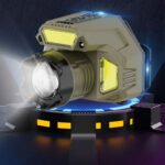 ⁦Lampe frontale rechargeable avec capteur de mouvement - مصباح مع مستشعر حركة⁩ - الصورة ⁦7⁩