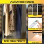 ⁦Lampe LED Rechargeable avec Détecteur De Mouvement Intérieur 3 Modes - مصباح مناطق ضيقة بعدة أوضاع⁩ - الصورة ⁦4⁩