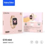 ⁦Haino Teko Germany G10 Mini Amoled Display 4 paires de bracelets - ساعة ذكية للنساء⁩ - الصورة ⁦2⁩