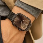 ⁦Smart Watch Étanche HainoTeko-10 avec 3 bracelets de luxe en acier inoxydable et silicone - ساعة ذكية أصلية⁩ - الصورة ⁦3⁩