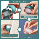 ⁦Boule Anti Peluche Adhesif en Gel Portable multifonctionnelle pour Vêtements,Canapé,Voiture et animaux⁩ - الصورة ⁦7⁩