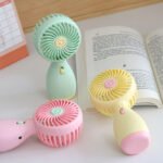 ⁦Ventilateur de bureau en forme de fruit de dessin animé, chargement USB⁩ - الصورة ⁦7⁩
