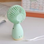 ⁦Ventilateur de bureau en forme de fruit de dessin animé, chargement USB⁩ - الصورة ⁦3⁩