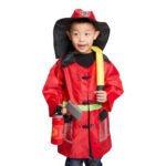 ⁦Kit de Costume Cosplay de Pompier pour Enfants⁩ - الصورة ⁦4⁩