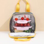 ⁦Sac à lunch isotherme portable facile à transporter - حقيبة غداء محمولة⁩ - الصورة ⁦3⁩