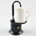 ⁦Cafetière Italienne Moka à Tube en Alliage d'Aluminium 50ml V2 - ماكينة صنع قهوة الموكا الإيطالية بأنبوب من سبائك الألومنيوم⁩ - الصورة ⁦6⁩