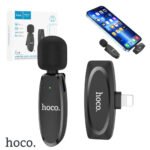 Hoco L15 Microphone Cravate Sans fil IPHONE - ميكروفون لاسلكي أصلي