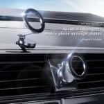 ⁦Support de Téléphone Magnétique Pliable pour Voiture – حامل هاتف مغناطيسي قابل للطي للسيارة⁩ - الصورة ⁦5⁩