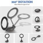 ⁦Support de Téléphone Magnétique Pliable pour Voiture – حامل هاتف مغناطيسي قابل للطي للسيارة⁩ - الصورة ⁦7⁩